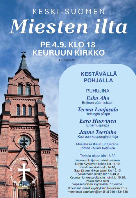 Miestenpäivä Keuruu 2026