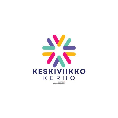 Karstulan Keskiviikkokerho Värikäs ympyrä jossa lukee keskiviikkokerho
