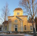 Karstulan kirkko kevättalvella